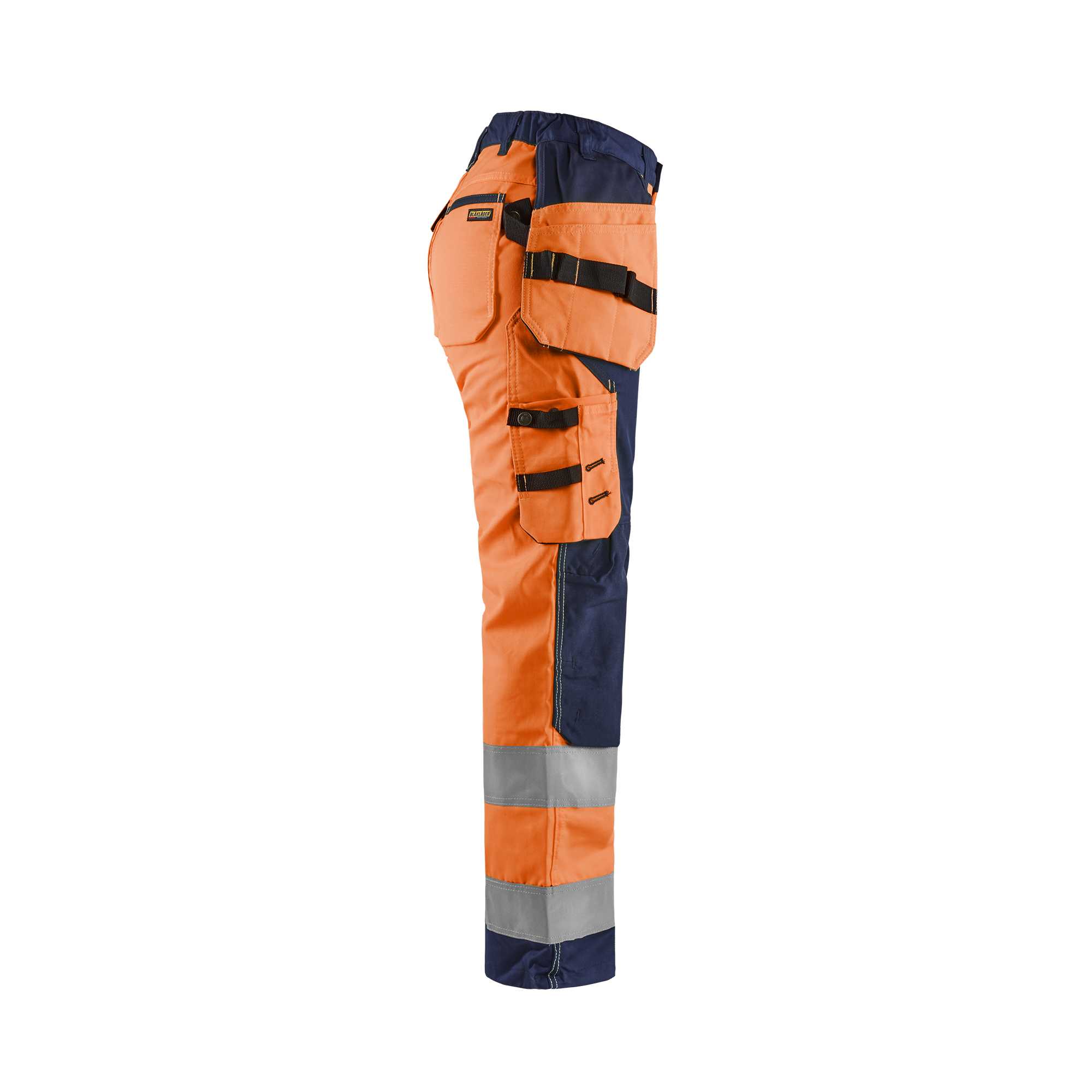 BLAKLADER 71561811 | Women's Hi Vis trousers Hi Vis Reflective Work Trousers Women - twill fabric